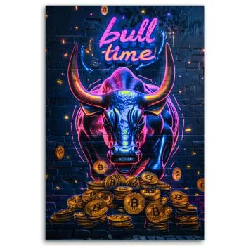 Obraz, AI Byk bitcoin - obrazek 3