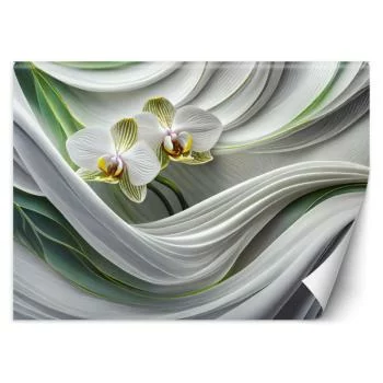Fototapeta, Orchidea abstrakcja 3D