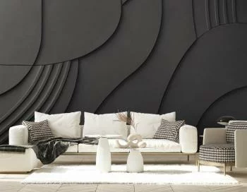 Fototapeta, Czarny Relief 3D - obrazek 2