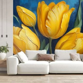 Fototapeta, Kwiat, natura, tulipan - obrazek 2