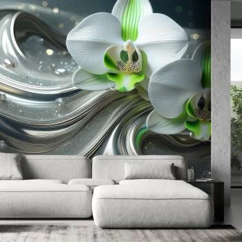 Fototapeta, Kwiat abstrakcji orchidei - obrazek 2