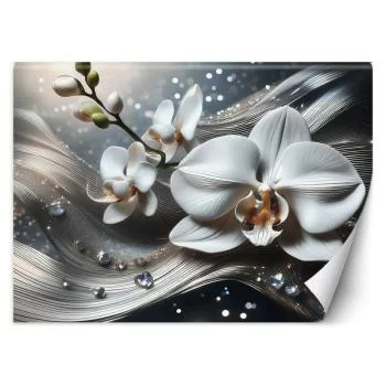Fototapeta, Abstrakcja 3D Orchidea