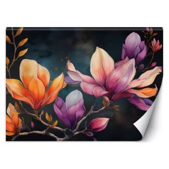 Fototapeta, Malowany płatek magnolii