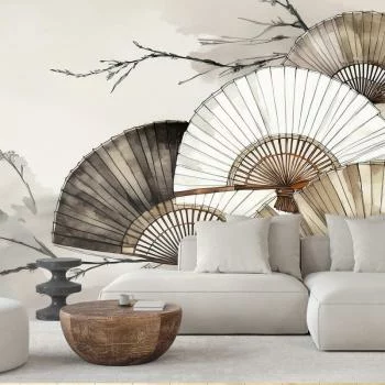 Fototapeta, Japońskie wachlarze - obrazek 2