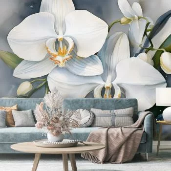Fototapeta, Kwiat orchidei Abstrakcja - obrazek 2