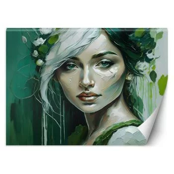 Fototapeta, Kobieta Glamour Zielony