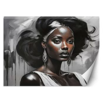 Fototapeta, Kobieta Glamour Szary