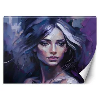 Fototapeta, Kobieta Glamour Fioletowy