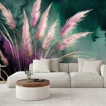 Fototapeta, Trawa pampasowa Natura Botanika Abstrakcja - obrazek 2