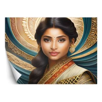 Fototapeta, Kobieta Portret Mandala