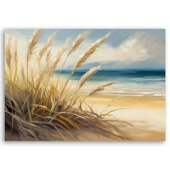 Obraz na płótnie, morze, plaża, natura, krajobraz - obrazek 3