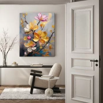 Obraz na płótnie, Kwitnące Kwiaty Natura - obrazek 2