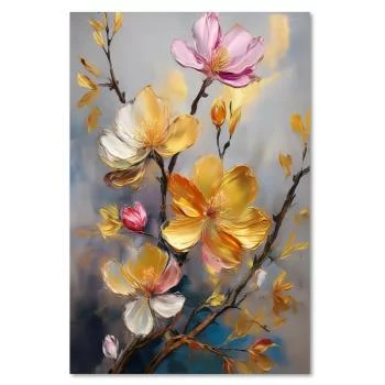 Obraz na płótnie, Kwitnące Kwiaty Natura - obrazek 3