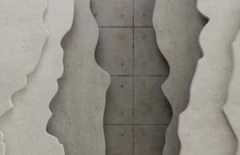 Fototapeta 3D - betonowe ściany