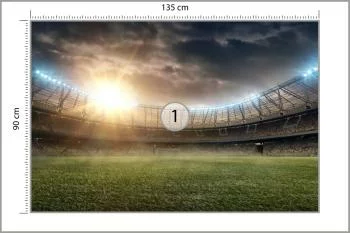 Fototapeta Boisko Stadion Piłka Nożna - obrazek 3
