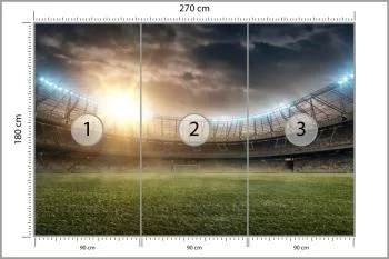 Fototapeta Boisko Stadion Piłka Nożna - obrazek 3