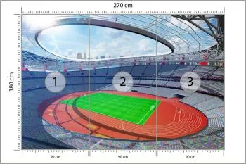 Fototapeta Stadion Piłka Nożna - obrazek 3
