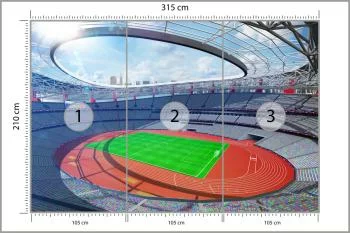 Fototapeta Stadion Piłka Nożna - obrazek 3