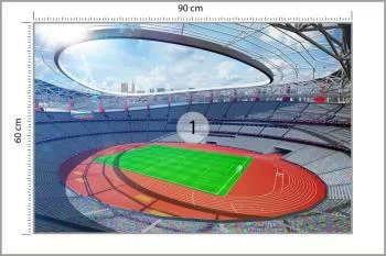 Fototapeta Stadion Piłka Nożna - obrazek 3