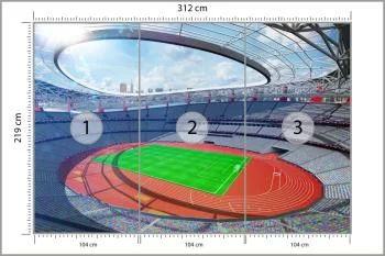 Fototapeta Stadion Piłka Nożna - obrazek 3