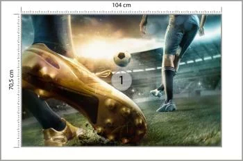 Fototapeta Piłkarze Podczas Gry - obrazek 3