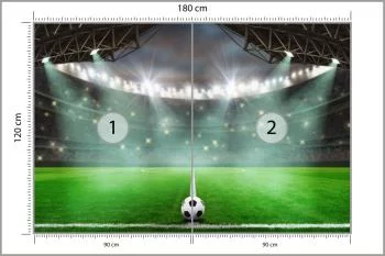 Fototapeta Piłka Nożna Stadion - obrazek 3