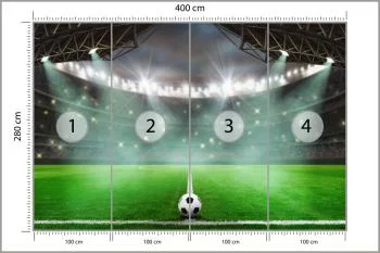 Fototapeta Piłka Nożna Stadion - obrazek 3