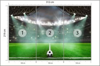 Fototapeta Piłka Nożna Stadion - obrazek 3