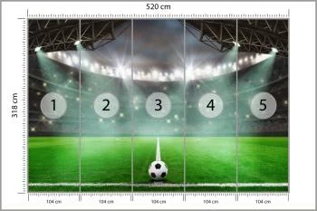 Fototapeta Piłka Nożna Stadion - obrazek 3