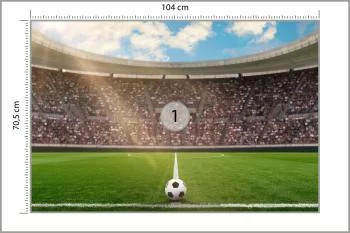 Fototapeta Piłka Nożna Stadion - obrazek 3