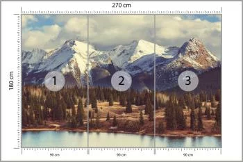 Fototapeta Szczyty Górskie - obrazek 3