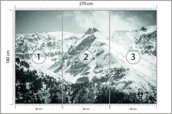 Fototapeta Zima W Górach - obrazek 3