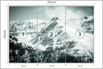 Fototapeta Zima W Górach - obrazek 3