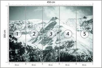Fototapeta Zima W Górach - obrazek 3