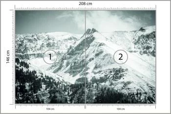 Fototapeta Zima W Górach - obrazek 3