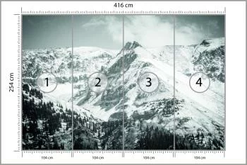 Fototapeta Zima W Górach - obrazek 3