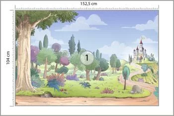 Fototapeta Dla Dzieci - Zamek W Oddali - obrazek 3