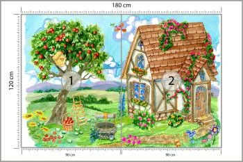 Fototapeta Dla Dzieci - Wiejski Domek - obrazek 3