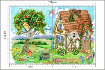 Fototapeta Dla Dzieci - Wiejski Domek - obrazek 3