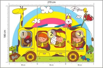 Fototapeta Dla Dzieci - Wycieczka Szkolna - obrazek 3