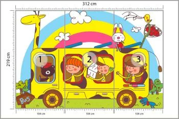 Fototapeta Dla Dzieci - Wycieczka Szkolna - obrazek 3