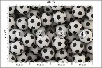 Fototapeta Sportowa Piłki Nożne - obrazek 3