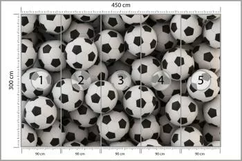 Fototapeta Sportowa Piłki Nożne - obrazek 3