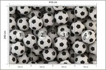 Fototapeta Sportowa Piłki Nożne - obrazek 3