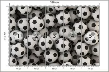 Fototapeta Sportowa Piłki Nożne - obrazek 3