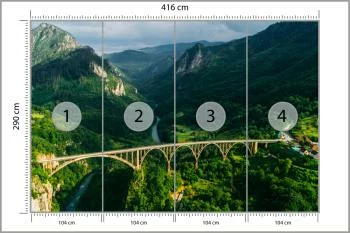 Fototapeta Most 3D - obrazek 3