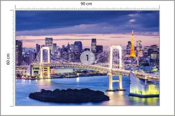 Fototapeta Tęczowy Most W Tokio - obrazek 3