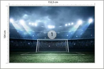 Fototapeta Stadion Piłkarski Boisko - obrazek 3