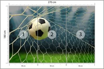 Fototapeta Piłka Nożna, Boisko - obrazek 3