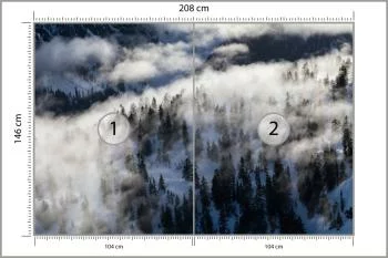 Fototapeta Las We Mgle - obrazek 3